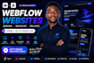 design a webflow website, webflow blog, xd, figma to webflow, webflow expert