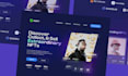 design a modern and unique website with figma