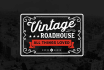 design an original retro badge logo