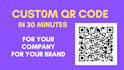 create custom qr code, cheap qr code generator with a logo in 30 min