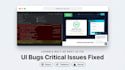 fix lovable bolt v0 website bugs and redesign ui