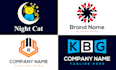 design a creative, flat, and modern logo with unlimited revisions