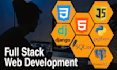 be your full stack developer with python,django,js,html,css