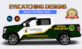do amazing car wrap, van wrap, truck wrap, or any vehicle wrap design