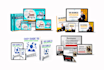 design online course mockup and ecover bundle