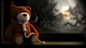 make evil teddy halloween video