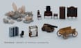 create low poly models, game props or asset packs