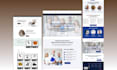 create website dash board uiux responsive design