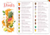 do menu design, restaurant board static TV screen price list
