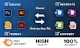 convert, redesign, and format your files, word, PDF, illustrator, indesign,