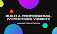 build wordpress website professional