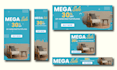 design any sized google banner ads display ads web banner ads