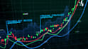 create 4k crypto trading video intro with custom texts and logo