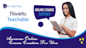 be online course expert on thinkific teachable  upcoach