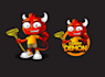 design modern professional demon logo
