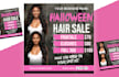 design trendy halloween party flyer with fast delivery