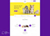 create responsive HTML landing page in 24h