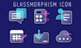 create cool glass icon and flaticon