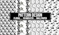 make pattern design seamless floral  background texture