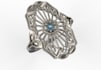 3d jewelry 3d model engagement ring