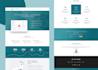 create modern and responsive landing page using reactjs