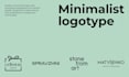 design a modern logo with clean and memorable design