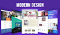create a modern, responsive wordpress website design