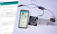 control esp32 with android mobile app