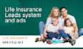 be your life insurance ads specialist and appointment setter