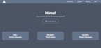 create a basic static website using HTML, CSS and javascript