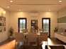 interior cad plans with furniture feature walls and  3d