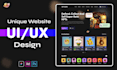 create figma website design ui ux or graphics