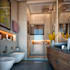 design and render modern bathroom interior with 3d visuals