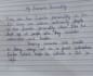 handwrite any document in very good writing