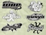 custom  unique y2k streetwear logo design