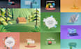 design animate 3d illustration