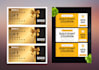 design gift cards, vouchers, discount coupons