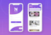 design modern and minimal app UI in sketch, xd and figma