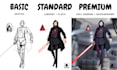 design your sci fi and star wars character