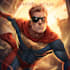 draw superhero action comic for you need