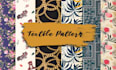 design seamless repeat custom pattern for print textile