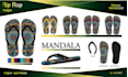 design creative and unique illustrations for your flip flops