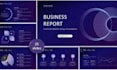 write content and design business powerpoint presentation