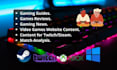 be your SEO writing expert on twitch in gaming content and articles