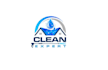 make modern high quality cleaning logo design in high definition