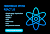 frontend web development in react