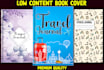notebook journal planner logbook cover and interior page design