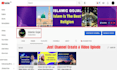 do youtube channel create and setup with fully monetization