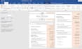 design minimalist professional google docs resume template