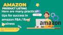 be amazon fba virtual assistant, amazon ppc expert, private label